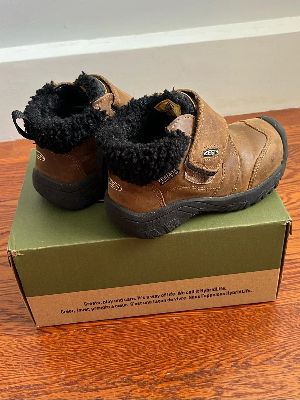 Keen Kootenay IV Toddler Boot Size 8 in Toasted Coconut/Vapor